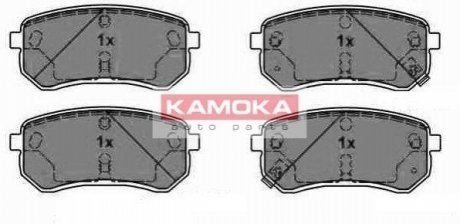 Колодка тормозная Hyundai/Kia i10,Picanto задн. KAMOKA JQ1013804 (фото 1)