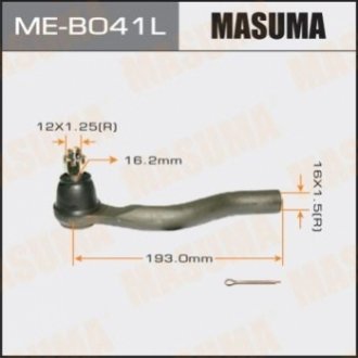 Наконечник рулевой тяги PAJERO/ V83W LH MASUMA ME-B041L (фото 1)
