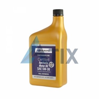 Масло моторное Certified Motor Oil 5W-30 (0.95 л) SUBARU SOA427V1410