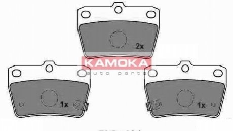 Колодка тормозная Toyota RAV 4 II 01\'-> задн. KAMOKA JQ1013062 (фото 1)