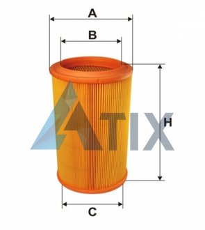 Фильтр воздушный WIX FILTERS WA6742 (фото 1)