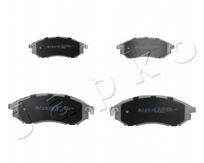 Колодки тормозные перед. Nissan Murano (10-14), Qashqai (07-13), Navara (04-)/Infiniti EX, G, M, Q60 JAPKO 50115 (фото 1)