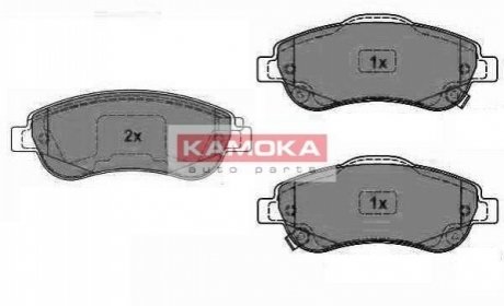 Колодка тормозная Honda CR-V III07\'-> перед. KAMOKA JQ1018456 (фото 1)