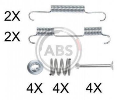 Комплектующие, стояночная тормозная система A.B.S. 0896Q