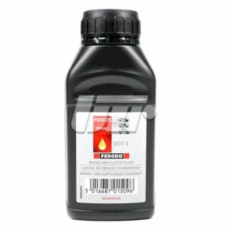 Тормозая жидкость 0.250л (DOT 4) FERODO FBX025