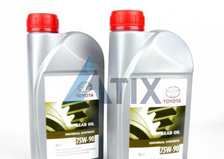 Трансмиссионное масло Differential Gear Oil GL-5 75W-90 синтетическое 1 л TOYOTA 0888581592