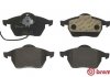 ПЕРЕДН AUDI A3TT 01.2001-,VW BORAGOLF IVPASSATVENTO 01.1992- BREMBO P85045 (фото 2)