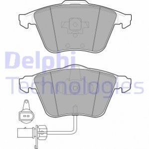 Комплект гальмівних колодок з 4 шт. дисків Delphi LP1922 (фото 1)