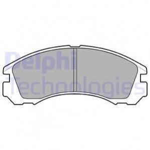 Комплект тормозных колодок Delphi LP871