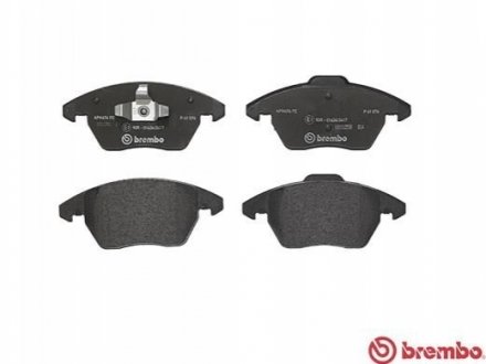 Комплект тормозных колодок дисковый тормоз BREMBO P61076 (фото 1)