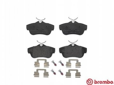 Комплект тормозных колодок дисковый тормоз BREMBO P61095