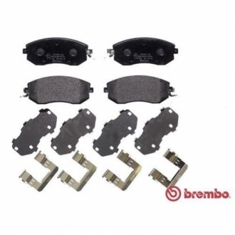 Комплект тормозных колодок дисковый тормоз BREMBO P78021