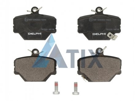 Комплект гальмівних колодок з 4 шт. дисків Delphi LP1465 (фото 1)