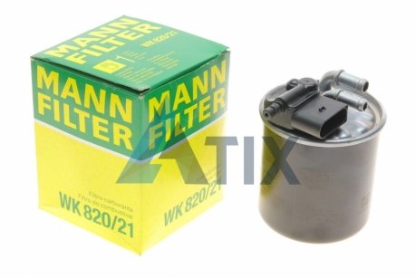 Фільтр паливний -FILTER WK 820/21 MANN WK82021 (фото 1)