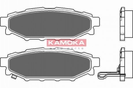 Гальмівні колодки, дискове гальмо (набір) KAMOKA JQ1013894