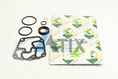 Комплект прокладок з різних матеріалів BGA CK7352 (фото 1)