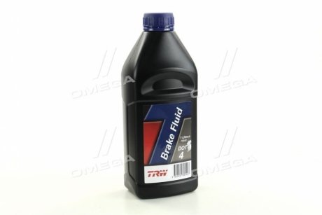 Жидкость тормозная DOT 4 BRAKE FLUID, 1 л TRW PFB401