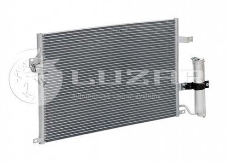 Радиатор кондиционера Лачетти с рессивером LUZAR LRAC 0578