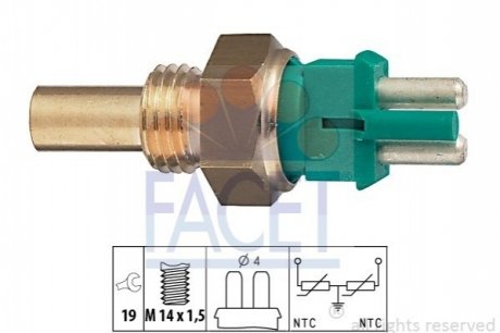 Датчик температури FACET 7.3140