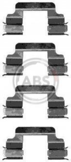 Комплектующие колодки дискового тормоза A.B.S. 1230Q (фото 1)