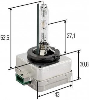 Лампа ксенонова D3S 42V 35W P32d-2-5 HELLA 8GS009028311