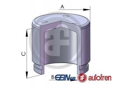 Елементи гальмівного супорта (Поршень) AUTOFREN D0 25535