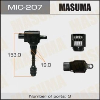 Катушка зажигания, PATROL/ Y61 MASUMA MIC207