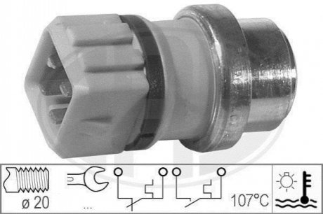 Датчик температури охолоджуючої рідини ERA 330288 (фото 1)