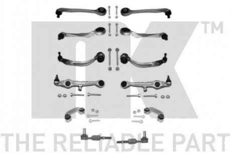 Ремкомплект, поперечный рычаг подвески NK 5014738