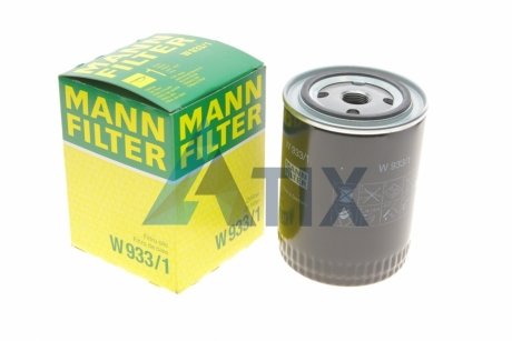 Фільтр масляний двигуна (вир-во) MANN W933/1