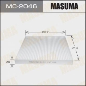 Салонный фильтр AC401J (1/40) MASUMA MC-2046 (фото 1)