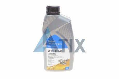 Трансмиссионное масло ATF Dexron III-G полусинтетическое 1 л Delphi 93892748 (фото 1)
