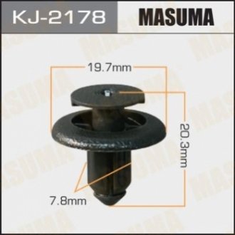 Клипса (кратно 50) (KJ-2178) MASUMA KJ2178