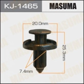 Клипса (кратно 50) (KJ-1465) MASUMA KJ1465 (фото 1)