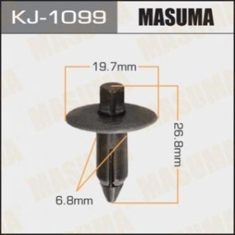 Клипса (кратно 50) (KJ-1099) MASUMA KJ1099