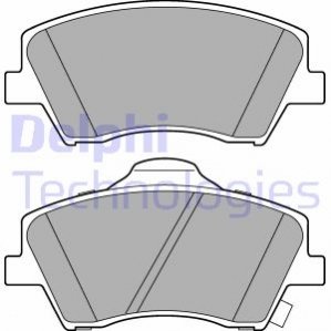 Дисковые тормозные колодки комплект Delphi LP3264