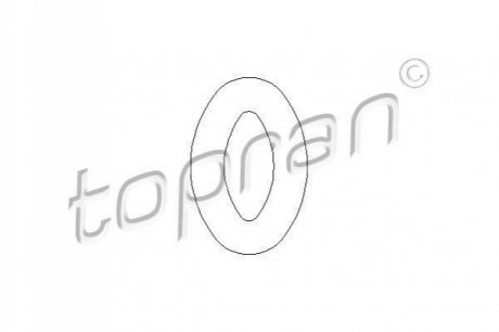Подвесной элемент выпускной системы TOPRAN / HANS PRIES 500 175 (фото 1)