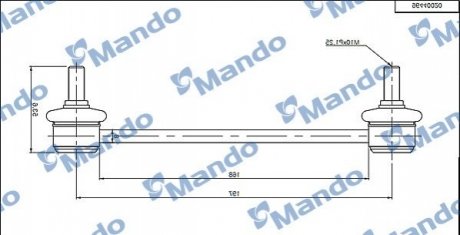 Тяга стабілізатора MANDO MSC010099