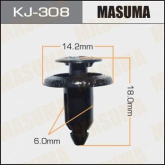 Клипса (кратно 50) MASUMA KJ-308