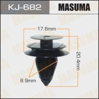 Клипса (кратно 50) (KJ-682) MASUMA KJ682 (фото 1)