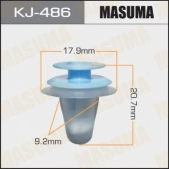 Клипса (кратно 50) (KJ-486) MASUMA KJ486