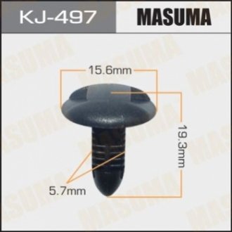 Клипса (кратно 50) (KJ-497) MASUMA KJ497 (фото 1)