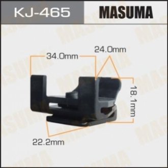 Клипса (кратно 50) (KJ-465) MASUMA KJ465