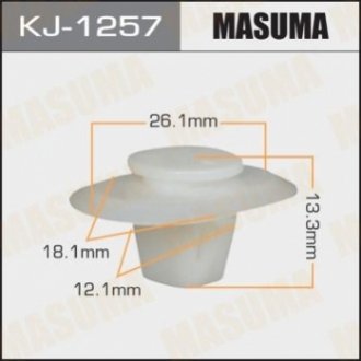 Клипса (кратно 10) MASUMA KJ-1257 (фото 1)