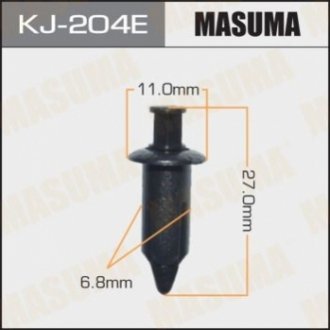 Клипса (кратно 10) MASUMA KJ204E (фото 1)
