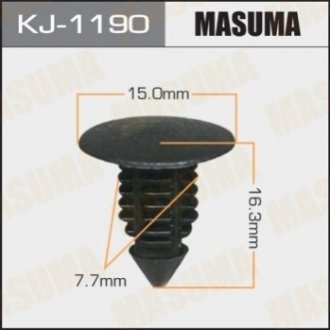 Клипса (кратно 10) MASUMA KJ1190 (фото 1)