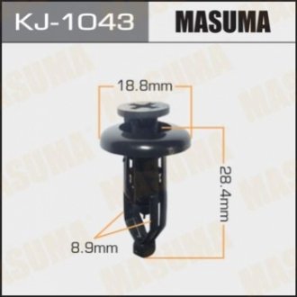 Клипса (кратно 10) MASUMA KJ1043 (фото 1)