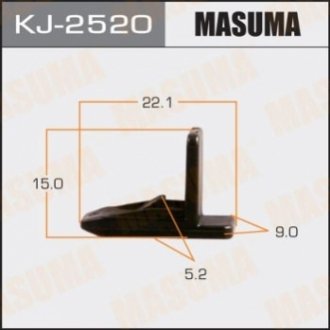 Клипса (кратно 10) MASUMA KJ2520 (фото 1)