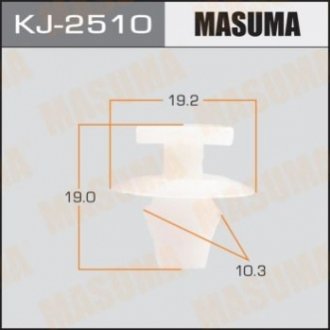 Клипса (кратно 10) MASUMA KJ2510 (фото 1)
