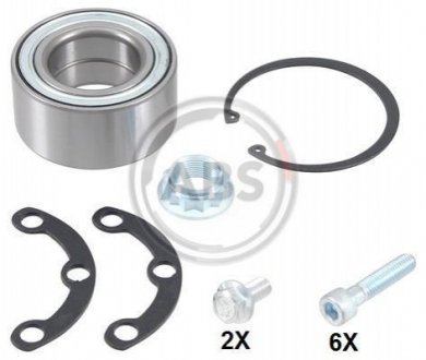 Комплект подшипника ступицы колеса A.B.S. 200592